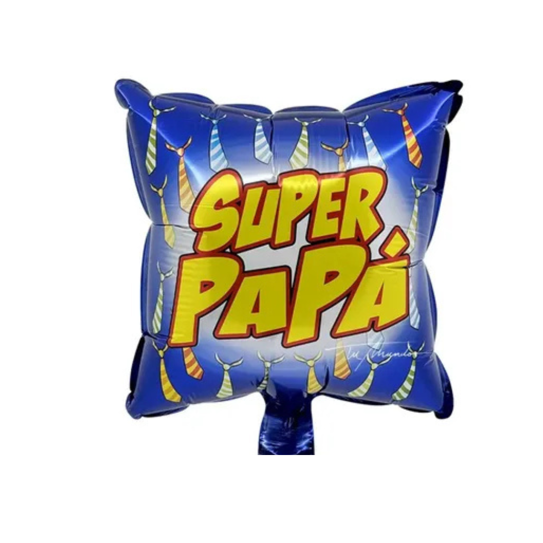 GLOBO DIA DEL PADRE 18"SUPER PAPÁ