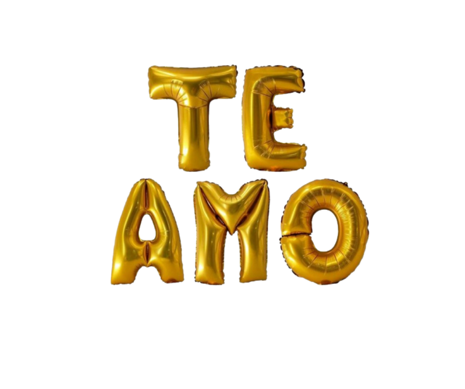 LETRERO TE AMO 32"