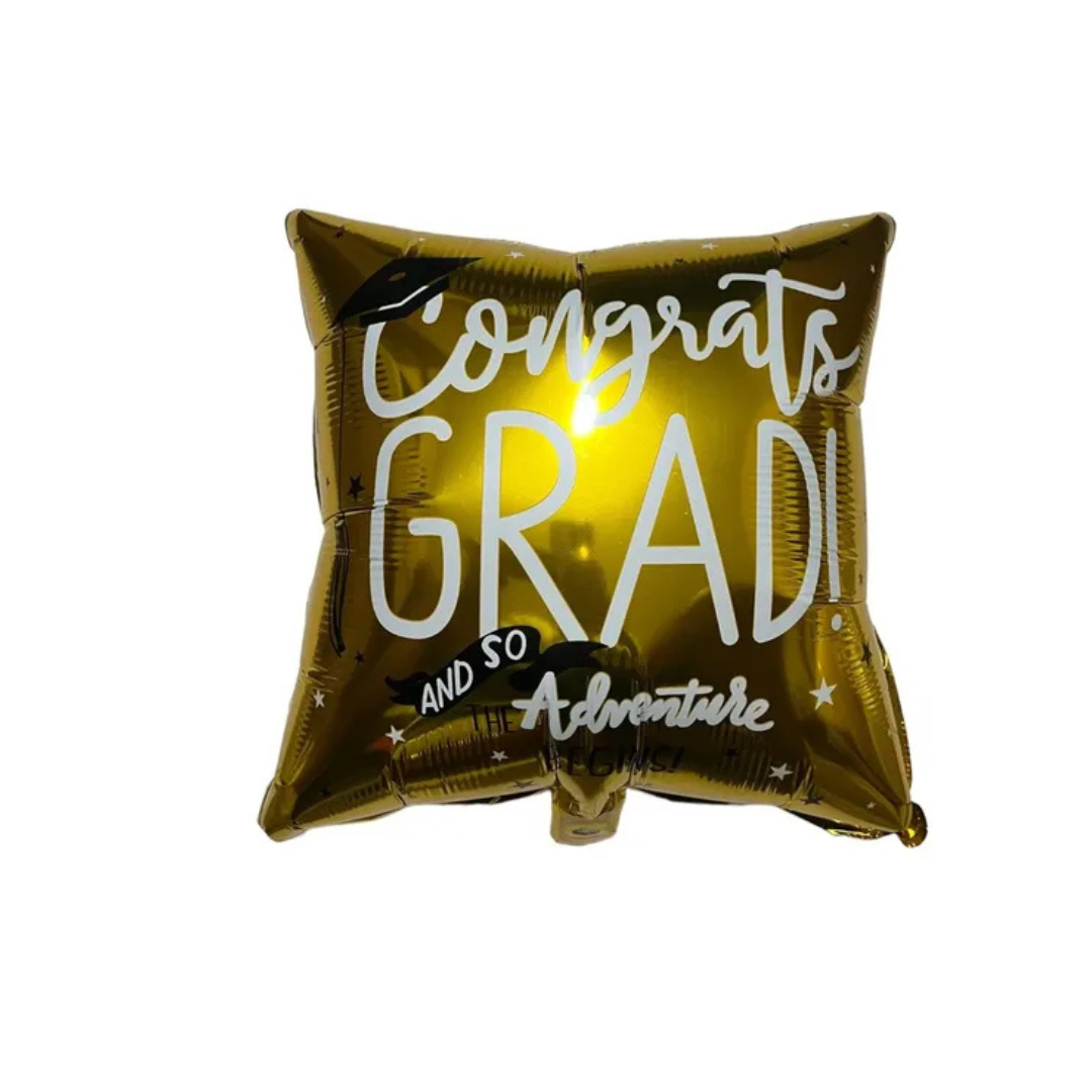 GLOBO GRADUACIÓN 18" CONGRATS