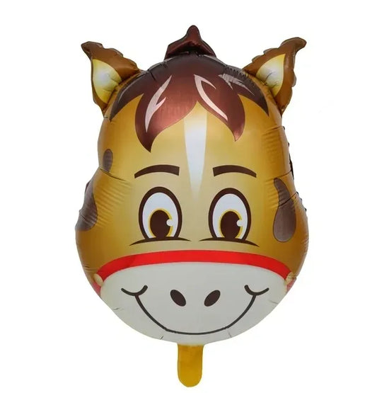 GLOBO FIGURA CABEZA ANIMAL 9"