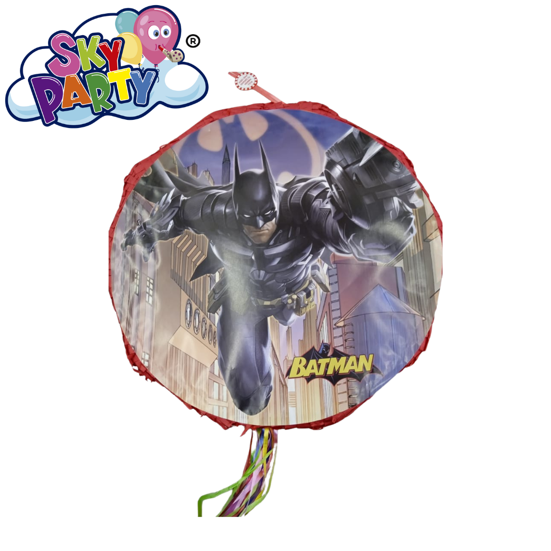 PIÑATA REDONDA DE PERSONAJE