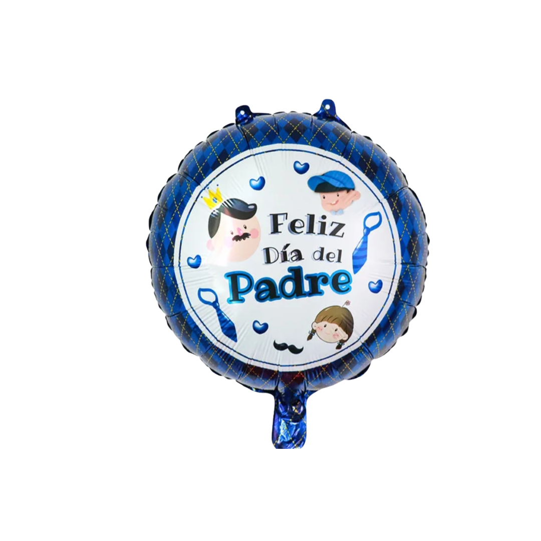 GLOBO DIA DEL PADRE 18" AZUL