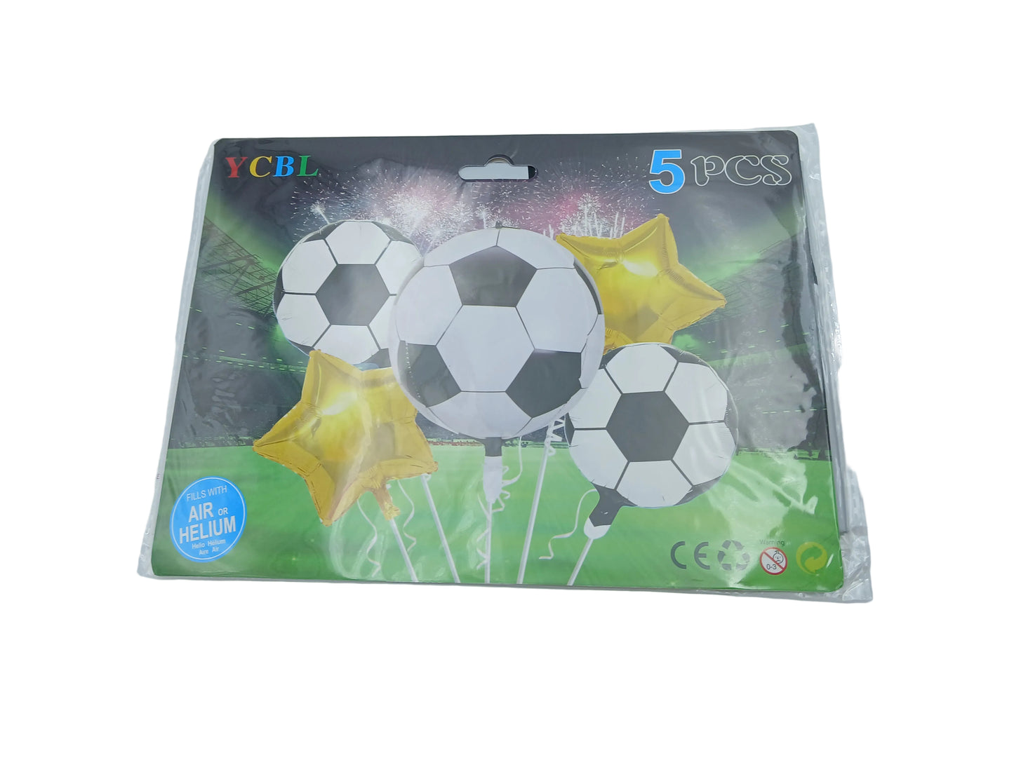 KIT 5 PIEZAS PERSONAJE FUTBOL