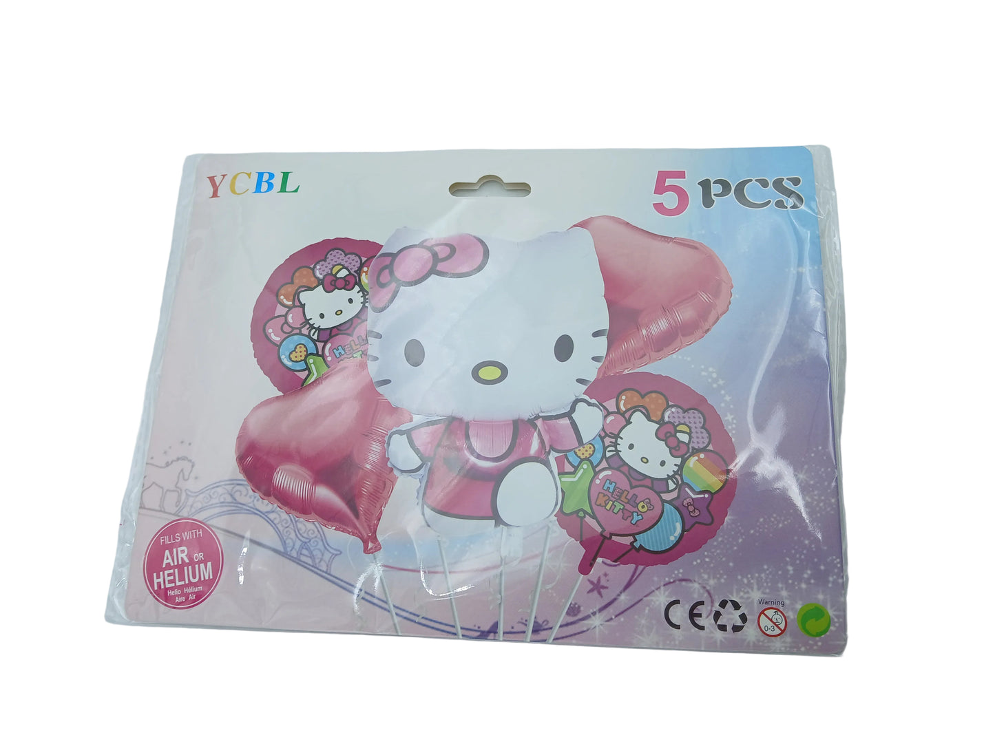 KIT 5 PIEZAS PERSONAJE KITTY