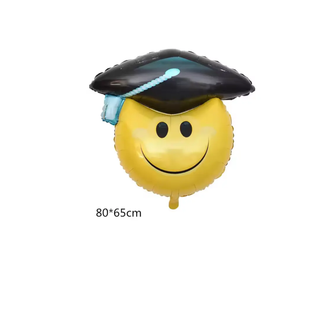 GLOBO GRADUACION CARA EMOJI