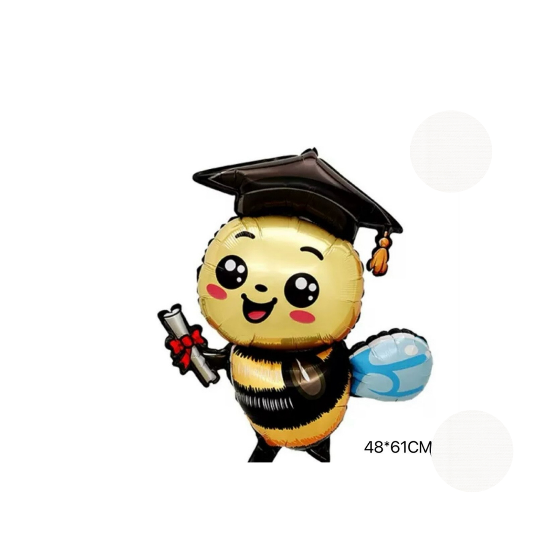 GLOBO GRADUACION ABEJA