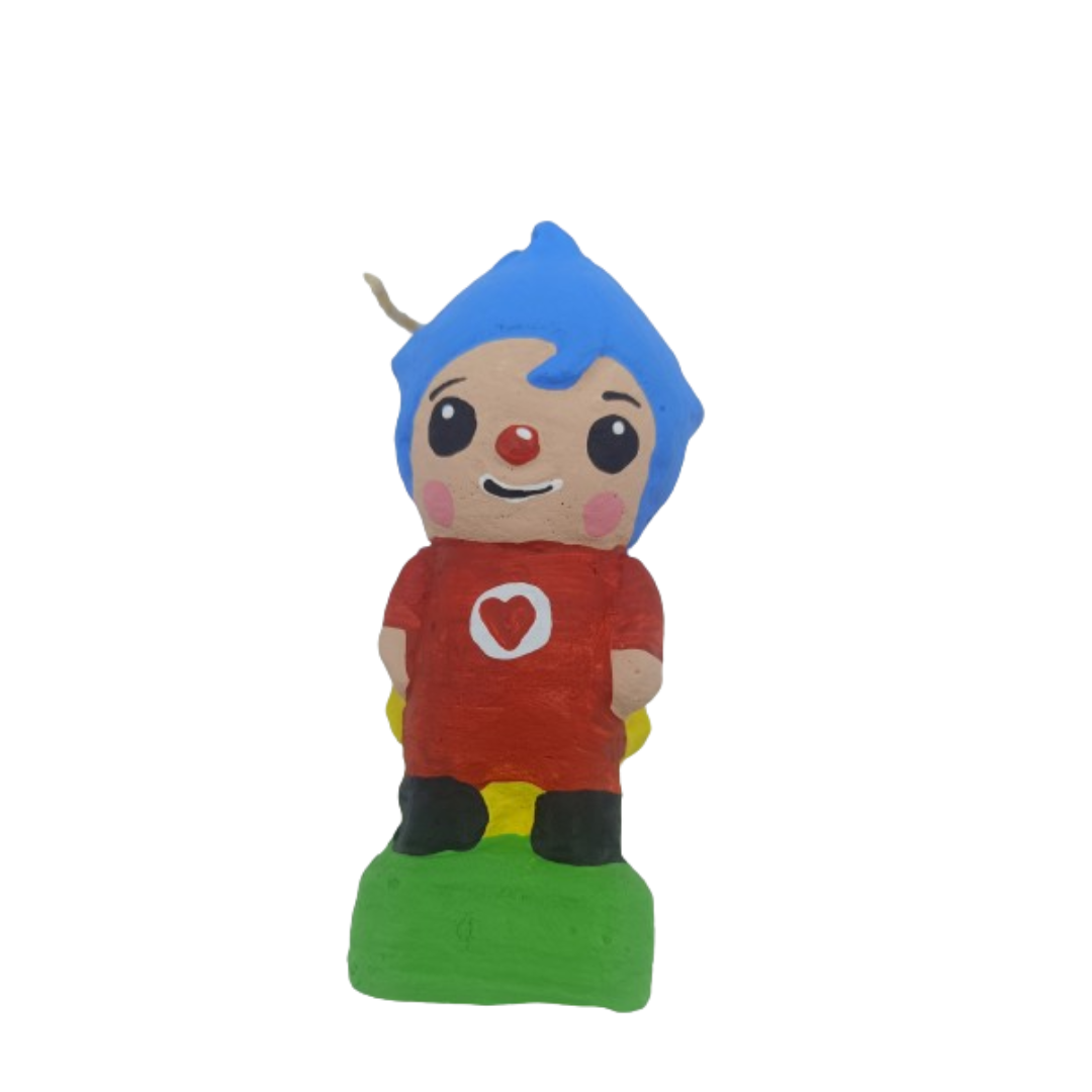 VELAS DE YESO PERSONAJE