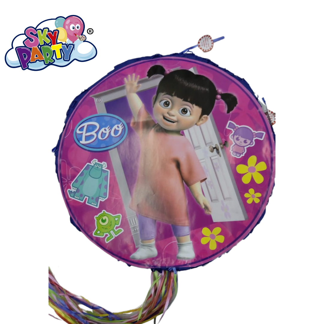 PIÑATA REDONDA DE PERSONAJE