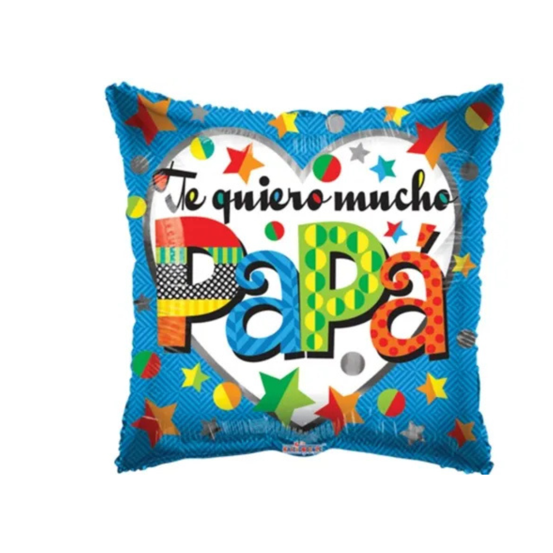 GLOBO DIA DEL PADRE 18" TE QUIERO COLORES