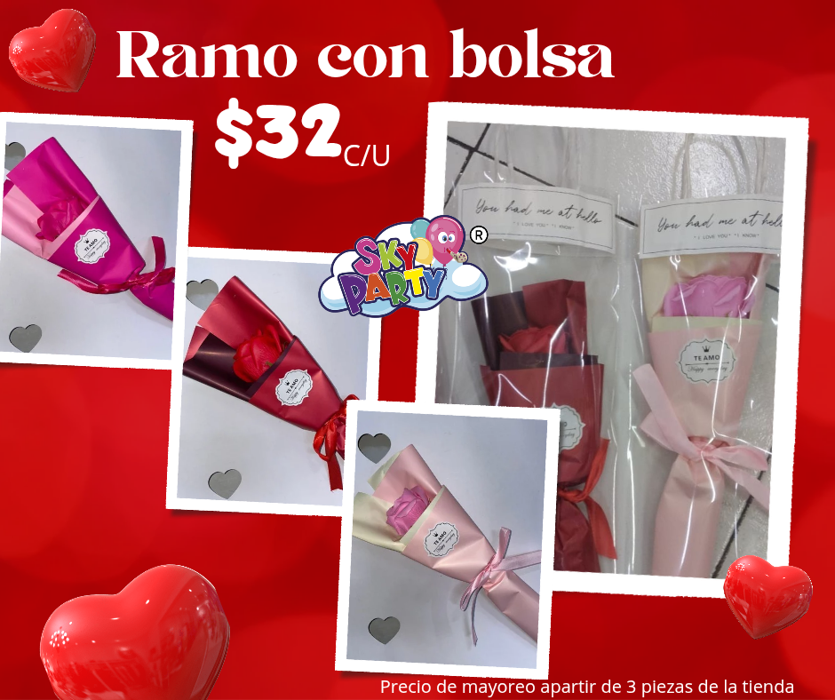RAMO CON BOLSA AMOR