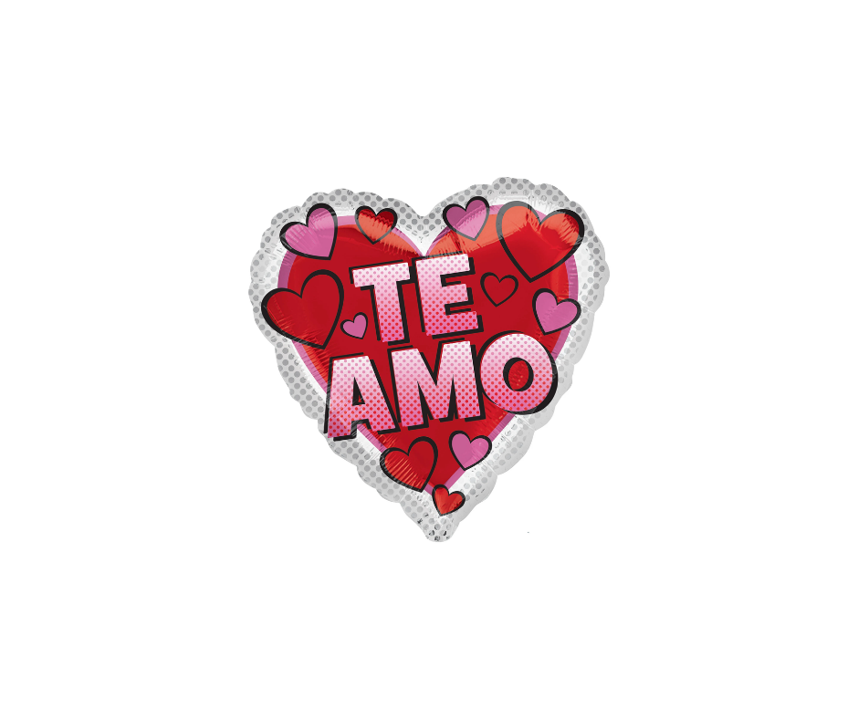 GLOBO FOIL 18" TE AMO