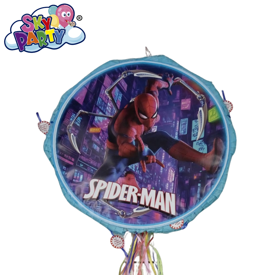 PIÑATA REDONDA DE PERSONAJE