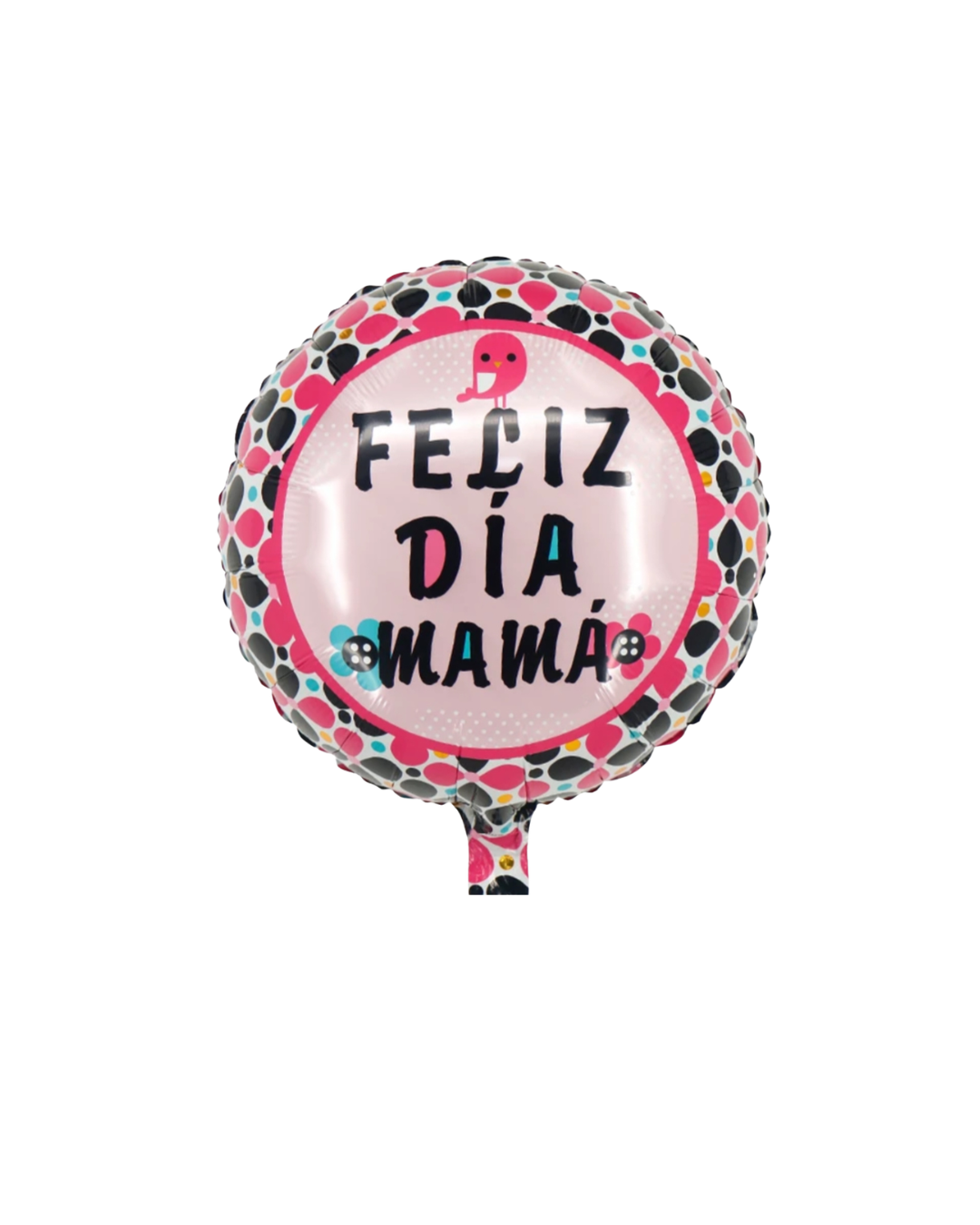 GLOBO 18¨ DIA DE LAS MADRES ROSAS CON CAFE