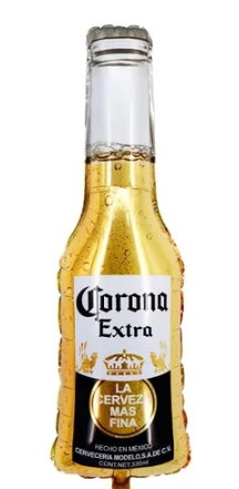 GLOBO FIGURA BOTELLA 9¨CERVEZA