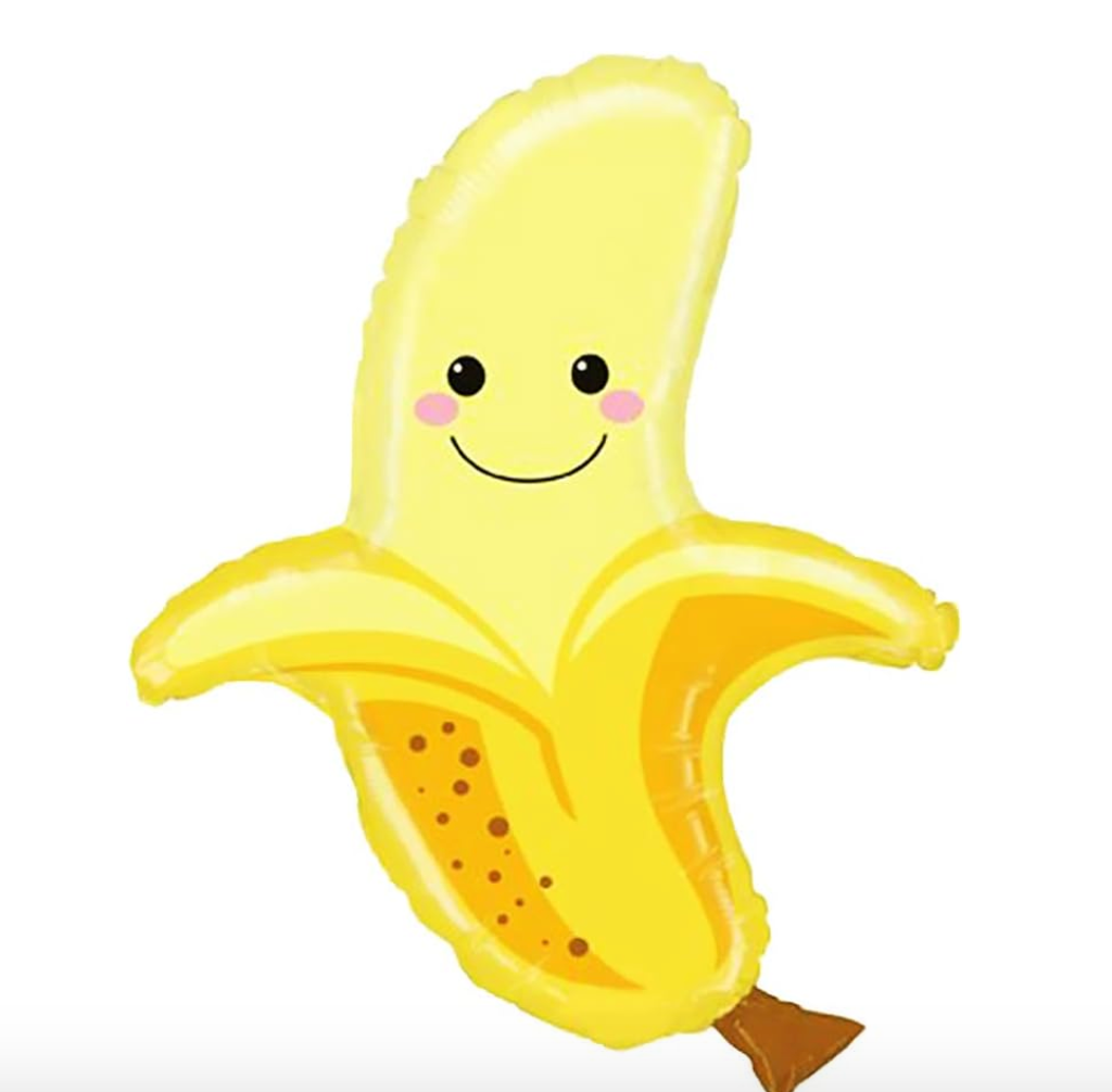 GLOBO FIGURA COMIDA PLATANO