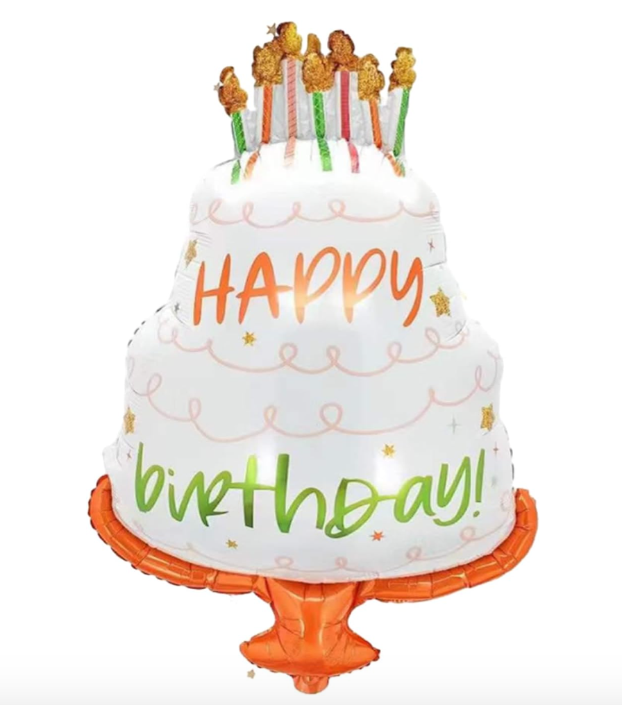 GLOBO FIGURA COMIDA PASTEL