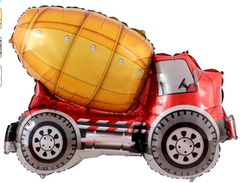 GLOBO FIGURA CONSTRUCCION REVOLVEDORA