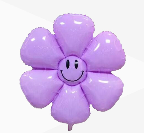 GLOBO FIGURA MARGARITA MORADA