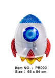 GLOBO FIGURA NAVE ESPACIAL