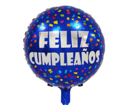 GLOBO 18¨ FRASE FELIZ CUMPLEAÑOS