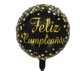 GLOBO 18¨ FRASE FELIZ CUMPLEAÑOS