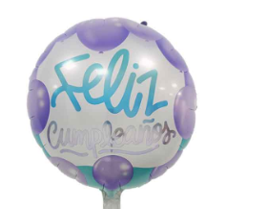 GLOBO 18¨ FRASE FELIZ CUMPLEAÑOS
