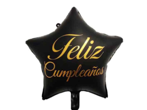 GLOBO 18¨ FRASE FELIZ CUMPLEAÑOS
