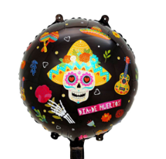 GLOBO 18¨ CALAVERA DIA DE MUERTOS