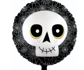 GLOBO 18¨ CALAVERA HALLOWEN