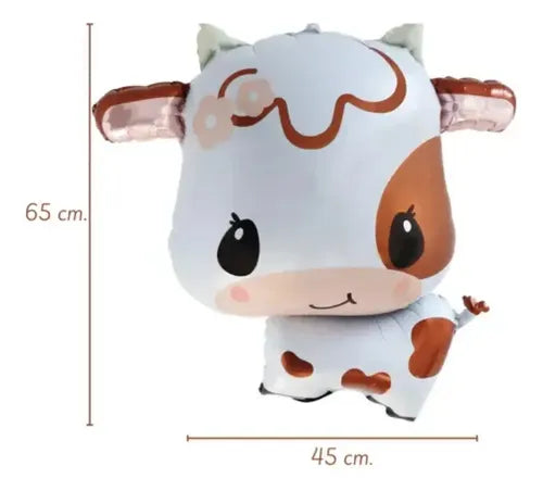 GLOBO FIGURA ANIMAL VACA BABY