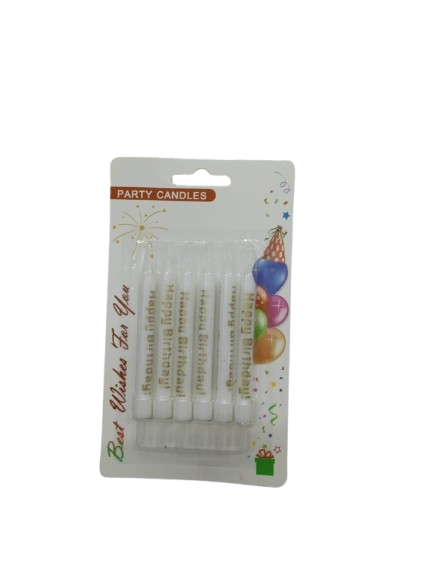 VELA DE BARITAS CHICA 6PZ