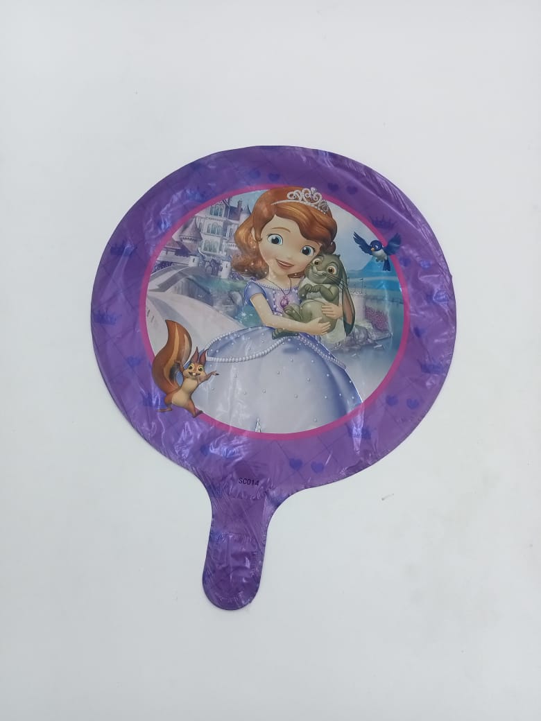 GLOBO PERDONAJE 9"PRINCESA SOFIA