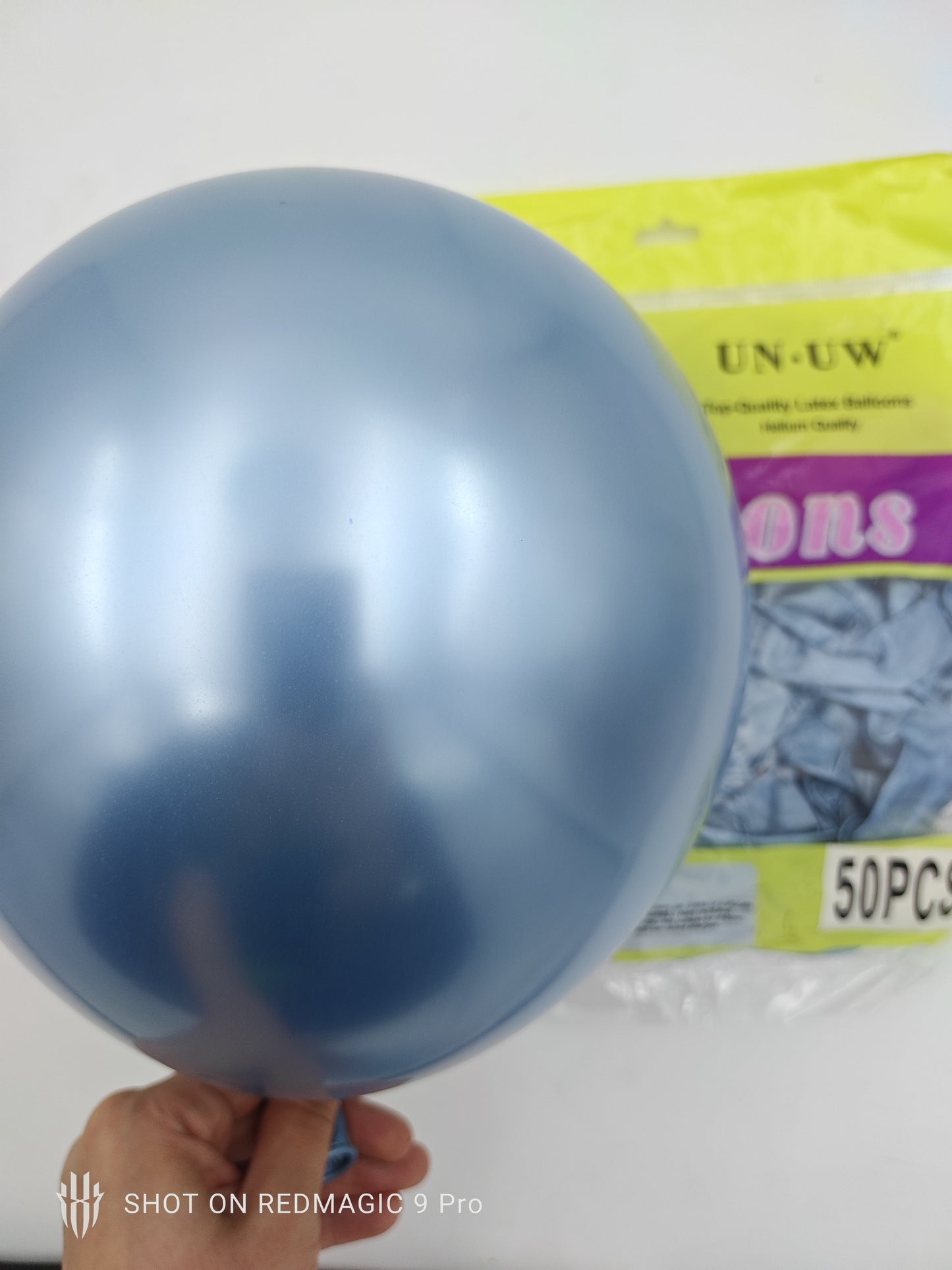 GLOBO LATEX 10" CHROME