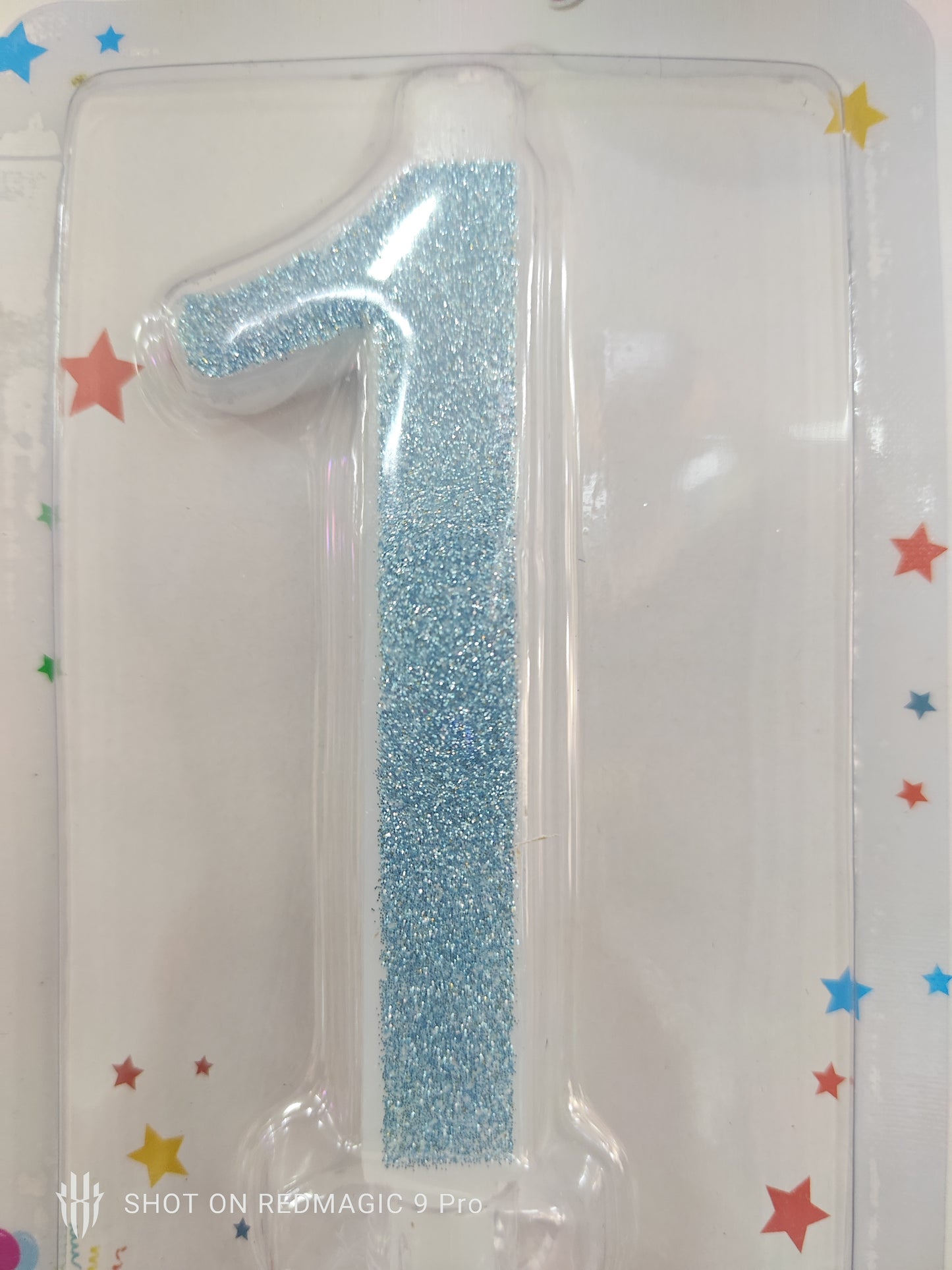 VELA CERA AZUL BB