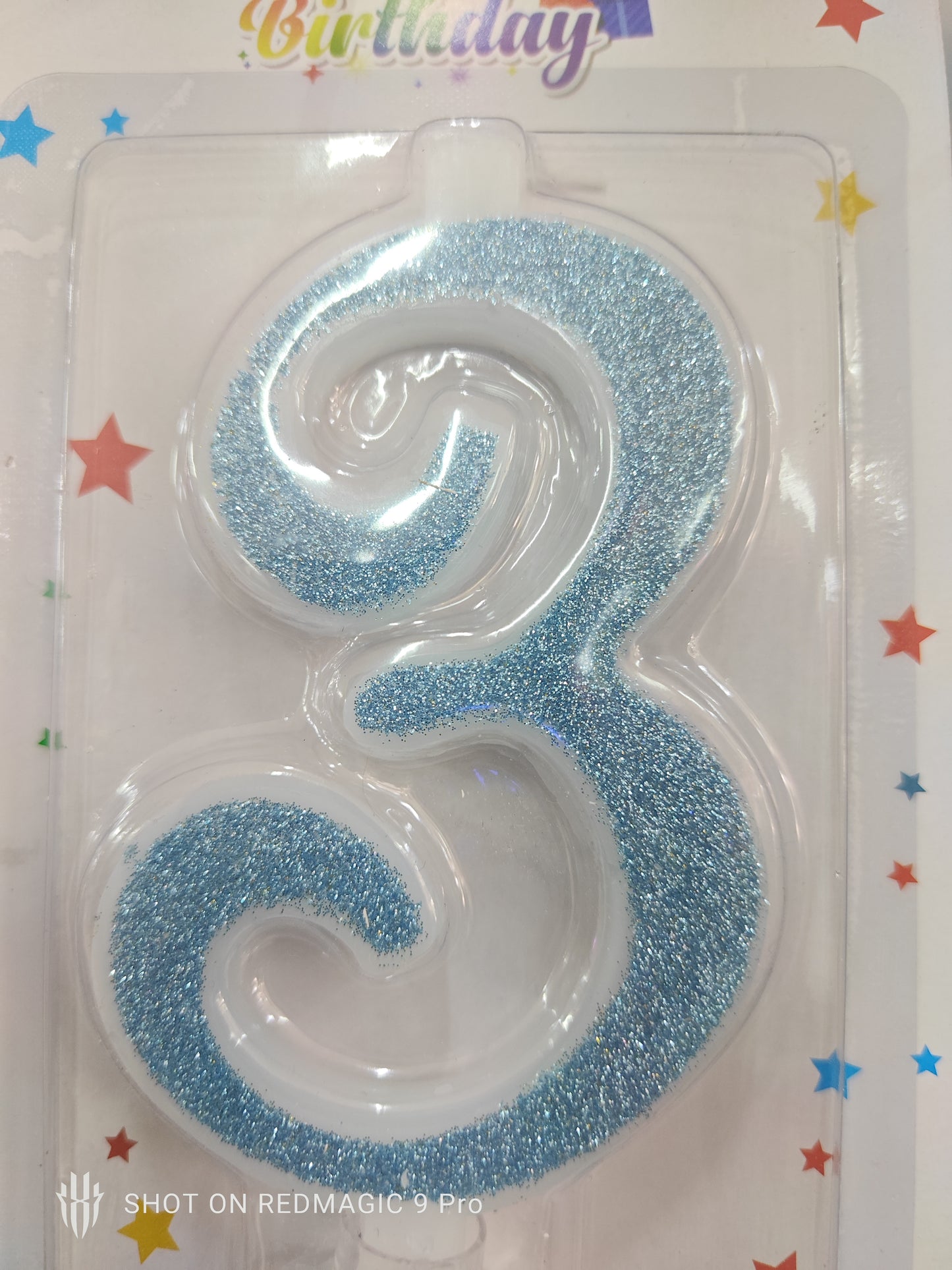 VELA CERA AZUL BB