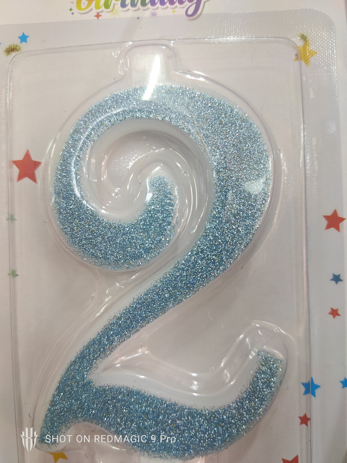 VELA CERA AZUL BB