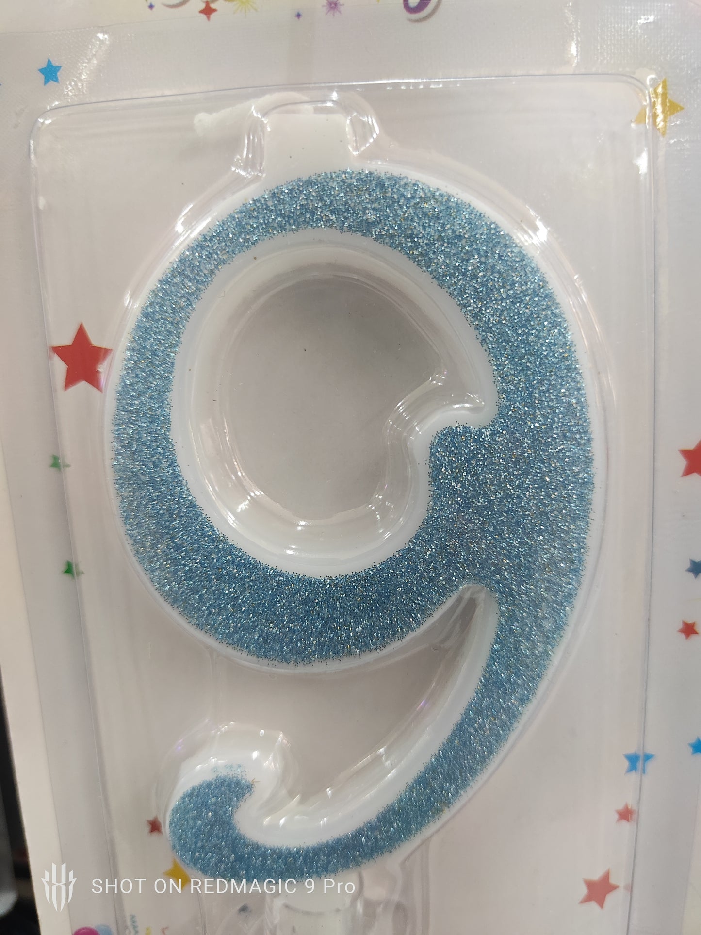 VELA CERA AZUL BB