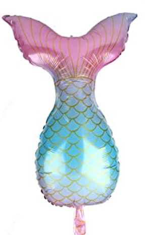 GLOBO FIGURA COLA DE SIRENA