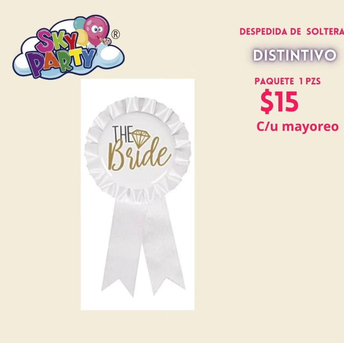 DISTINTIVO BRIDE