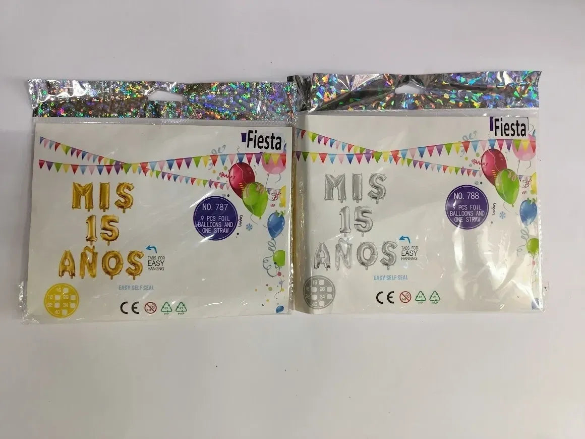 LETRERO MIS 15 AÑOS