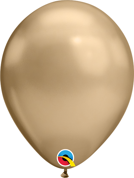 GLOBO LATEX CHROME QUALATEX 12" 25 PZS