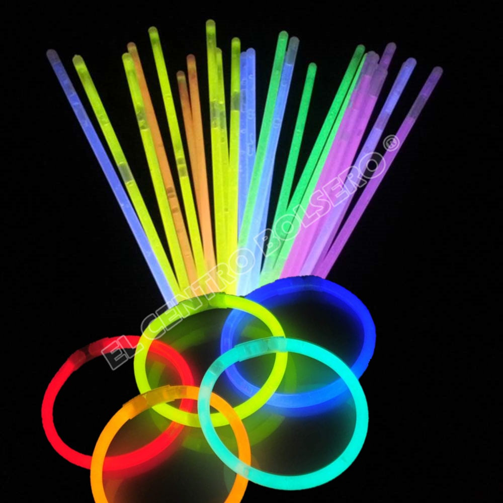 PULCERAS NEON 100 PZS