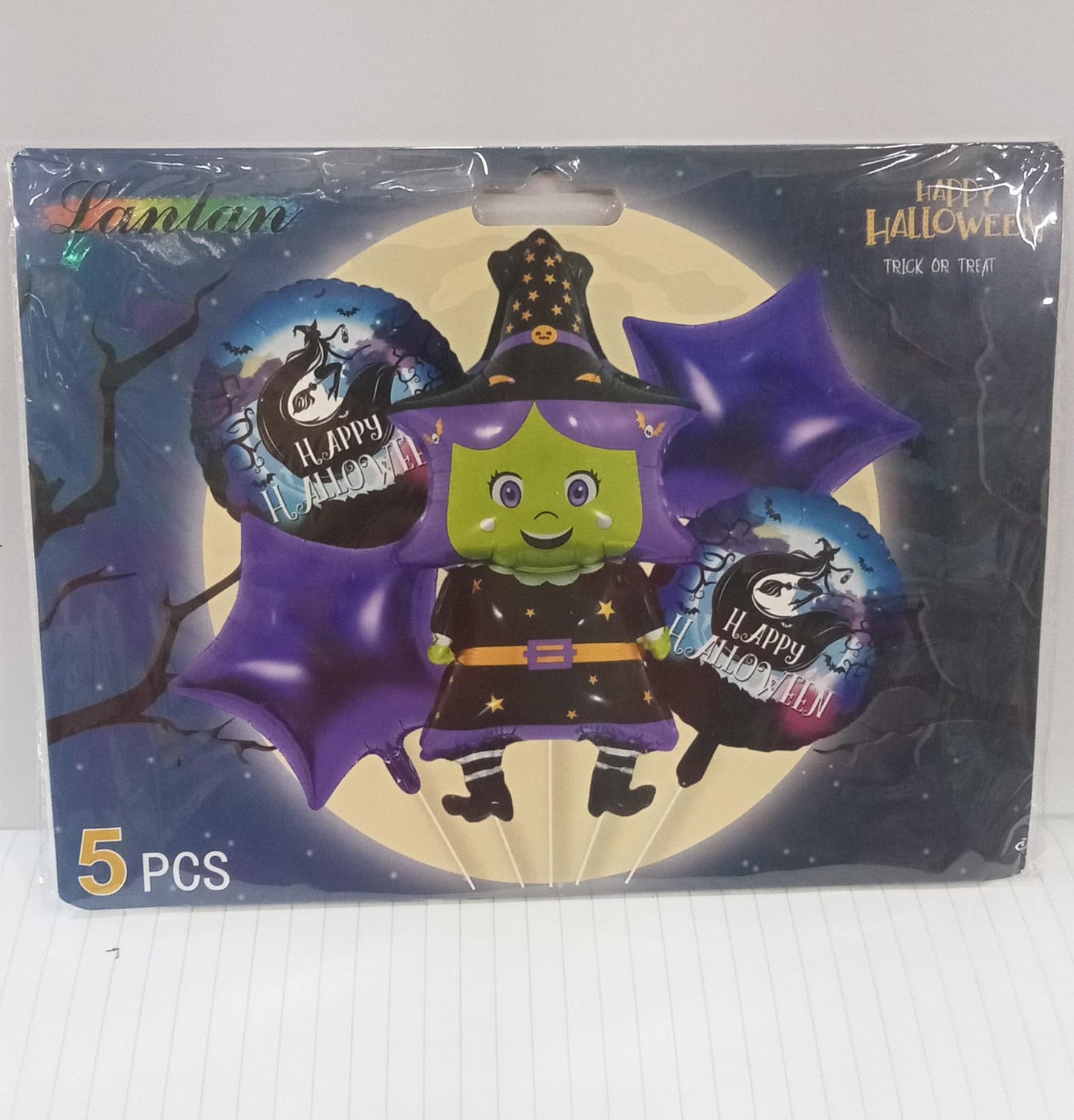 KIT 5 PIEZAS BRUJA