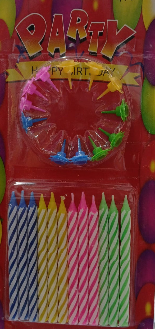 VELAS PARA PASTEL