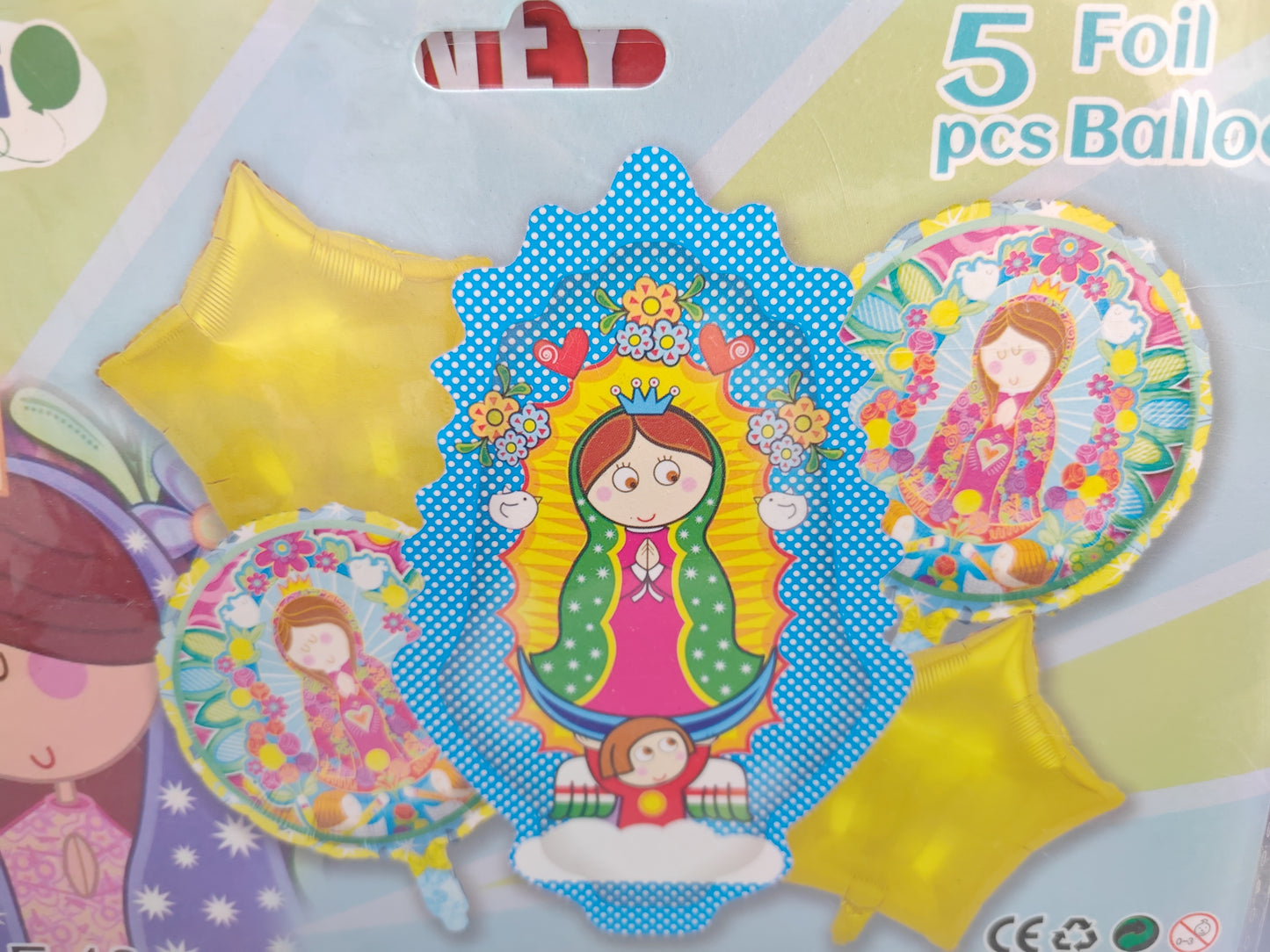 KIT 5 PIEZAS VIRGENCITA