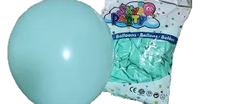 GLOBO LATEX SKY 12"100 pzs VERDE MENTA