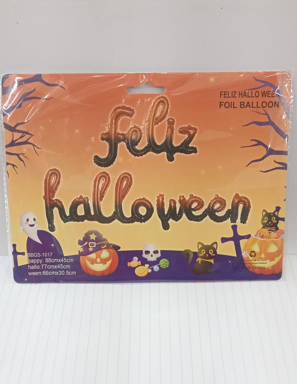 LETRERO DE HALLOWEEN
