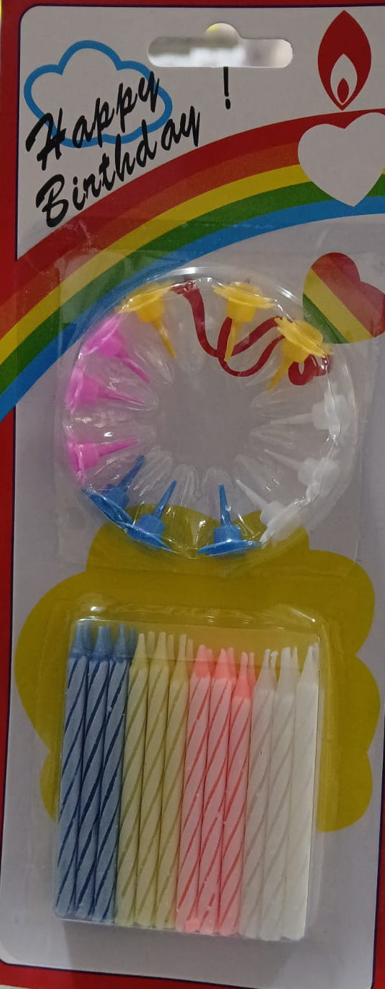 VELAS PARA PASTEL