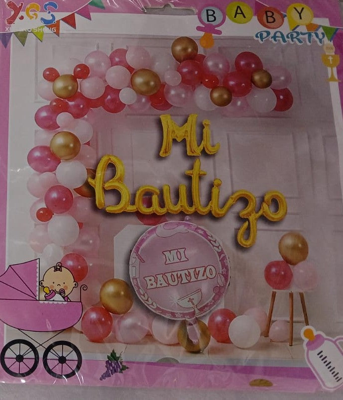 MEGA KIT MI BAUTIZO ROSA