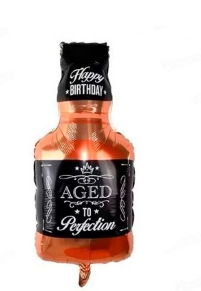 GLOBO FIGURA BOTELLA WISKY GD